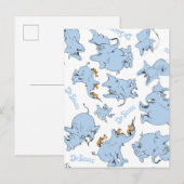 Horton Hears A Who Monkey Pattern ポストカード (正面/裏面)