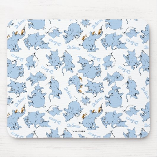 Horton Hears A Who Monkey Pattern マウスパッド (正面)