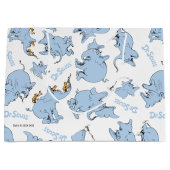 Horton Hears A Who Monkey Pattern ラージペーパーバッグ (正面)