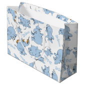 Horton Hears A Who Monkey Pattern ラージペーパーバッグ (裏面アングル)