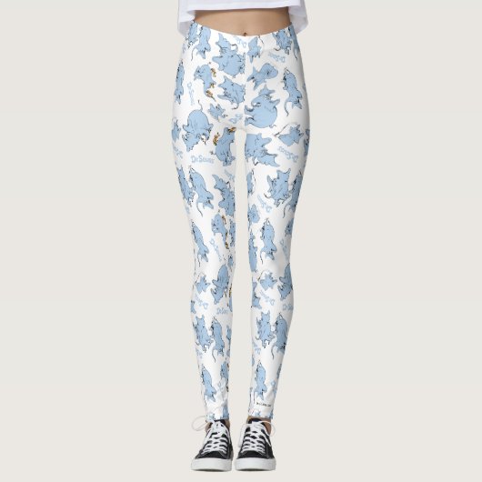 Horton Hears A Who Monkey Pattern レギンス (正面)