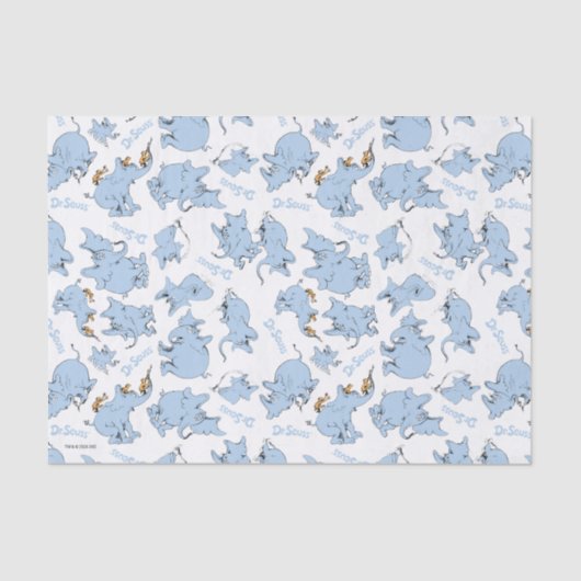 Horton Hears A Who Monkey Pattern 薄葉紙 (正面)