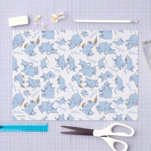 Horton Hears A Who Monkey Pattern 薄葉紙 (クラフト)