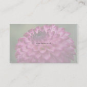 Hortus -ダリアの名刺 名刺 (裏面)