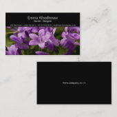 Hortus 2 -ホタルブクロの名刺 名刺 (正面/裏面)