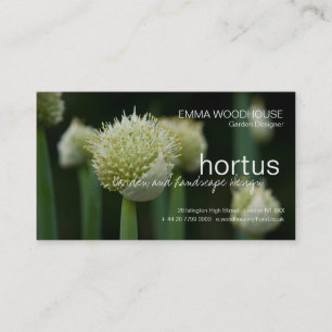 Hortus - Alliumビジネスカード 名刺