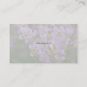 Hortus - Thalictrumの名刺 名刺 (裏面)