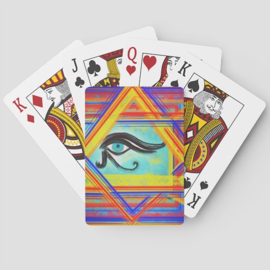 Horusのトランプの目 トランプ (裏面)