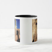 Horusの彫像 マグカップ (中央)