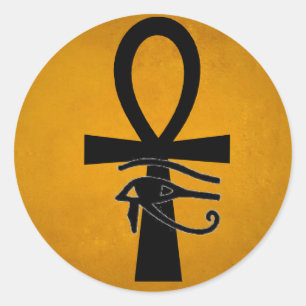 Horusの目とのAnkh ラウンドシール