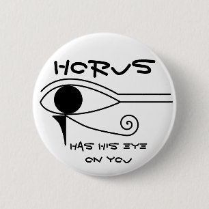 Horusの目 缶バッジ