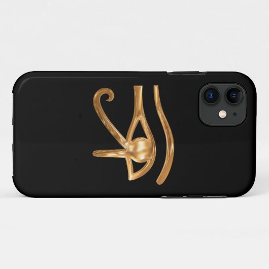 Horusの目 Case-Mate iPhoneケース (裏面(横))