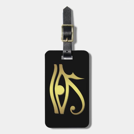 horusの荷物のラベルの目 ラゲッジタグ (正面縦)