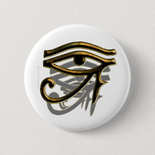 Horusボタンの目 缶バッジ
