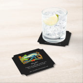 Horusロゴの神秘的な目を持つ超能力者 ペーパーコースター (インサイチュ)