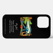 Horusロゴの神秘的な目を持つ超能力者 Case-Mate iPhoneケース (裏面 (横))