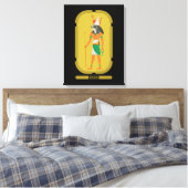 Horus Canvas Print キャンバスプリント (インサイチュ (寝室))