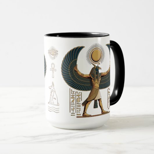 Horus the Winged Sun guard マグカップ (正面右)
