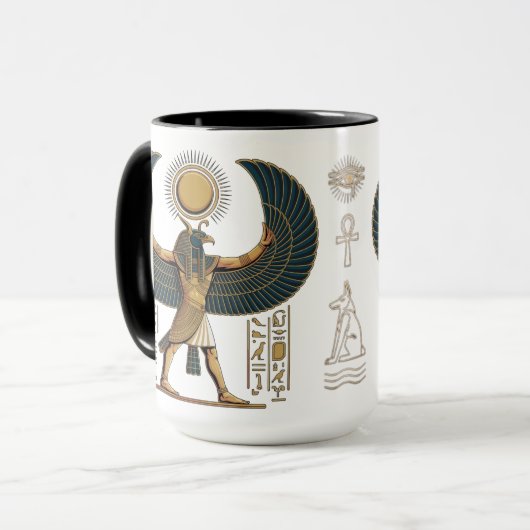 Horus the Winged Sun guard マグカップ (正面左)