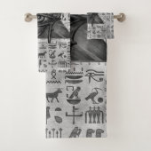 Horus - Wadjetデジタルの芸術のエジプトの目 バスタオルセット (インサイチュ)