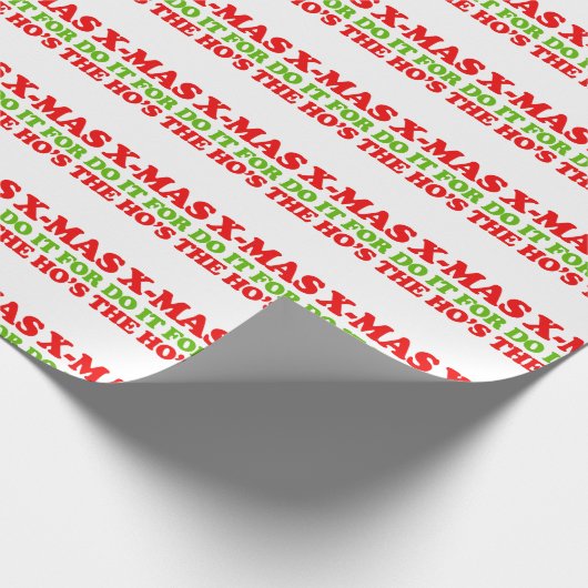 hosのためのそれをして下さい -- 休日のユーモア ラッピングペーパー (角)