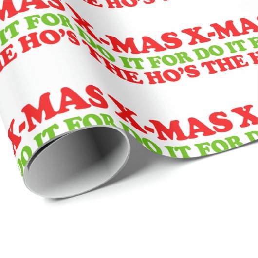 hosのためのそれをして下さい -- 休日のユーモア ラッピングペーパー (ロールコーナー)