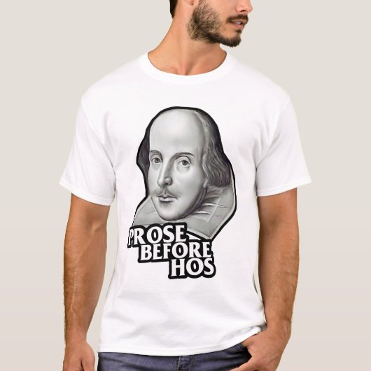 Hosのワイシャツの前の散文 Tシャツ (正面)