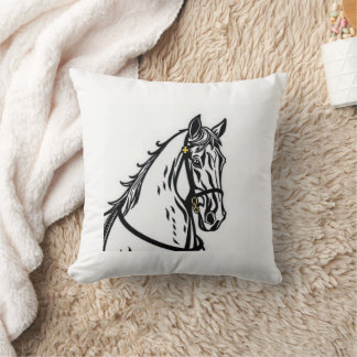HOSA Throw Pillow, Throw Pillow 16" x 16" P2  クッション