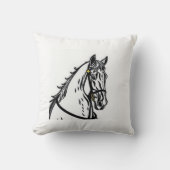 HOSA Throw Pillow, Throw Pillow 16" x 16" P2  クッション (正面)