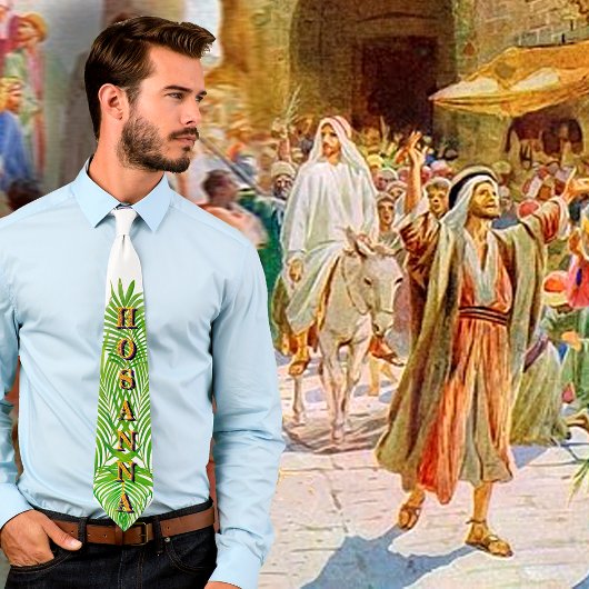 HOSANNA Neck Tie for Palm Sunday ネクタイ
