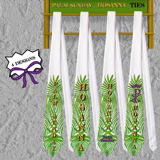 HOSANNA Neck Tie for Palm Sunday ネクタイ