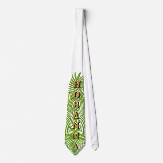 HOSANNA Neck Tie for Palm Sunday ネクタイ (正面)