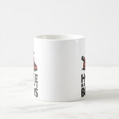 Hose Before Bros | 消防士ユーモアデザイン コーヒーマグカップ (中央)