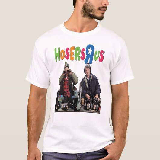Hosers R Us -ボブとDoug McKenzie Tシャツ (正面)