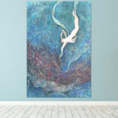 Hoshizora-Hiten: Celestial Flight through the Star キャンバスプリント (インサイチュ (ウッドフロア))