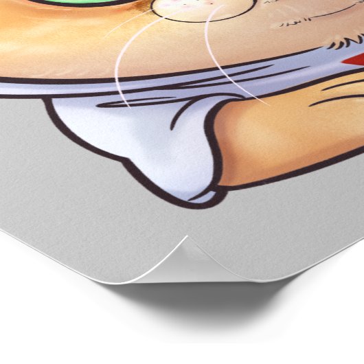 Hosico漫画 ポスター (角)