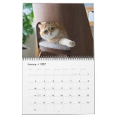 Hosico Calendar 2026 カレンダー (1月 2027)