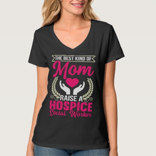 Hospice Social Worker Mom Merch Gifts For Social W Tシャツ (正面)