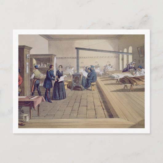 Hospital at Scutari、Florence Nightingal詳細 ポストカード (正面)