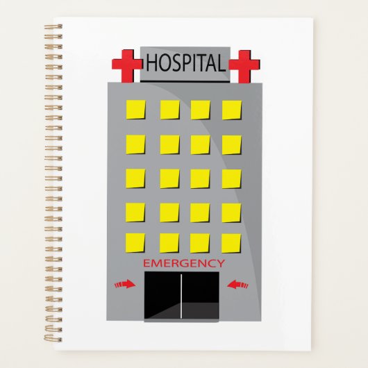 Hospital Building Emergency Entrance プランナー手帳 (正面)