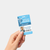 Hospital Doctor Nurse Aged Care Security Photo ID バッジ (手持ち)