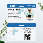 Hospital Medical Employee Photo ID Badge – Medical バッジ