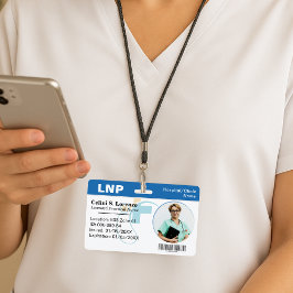Hospital Medical Employee Photo ID Badge – Medical バッジ