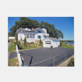 Hospital Point Light house, Massachusetts Door Mat ドアマット (正面)
