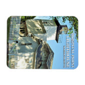 Hospital Point Light House, Massachusetts Magnet マグネット (横)