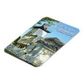 Hospital Point Light House, Massachusetts Magnet マグネット (左側)