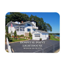 Hospital Point Light House, Massachusetts Magnet マグネット