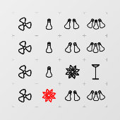 Hospitality labels for switches ウィンドウサイン (シート)