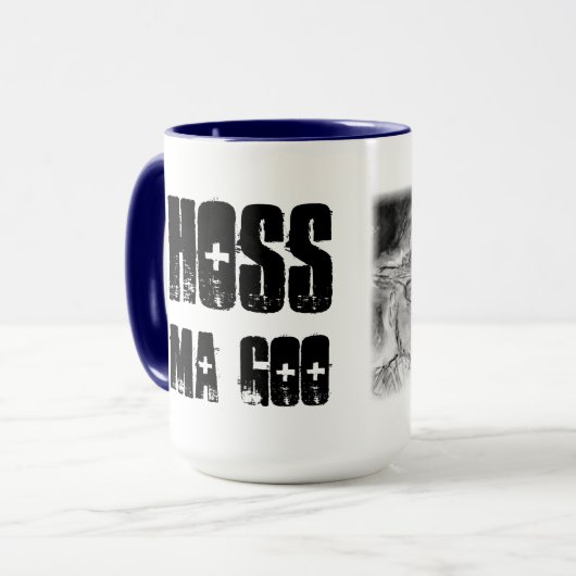 Hoss Maのべたつく物のコーヒー・マグ マグカップ (正面左)