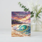 Hossegor France ポストカード (スタンド正面)